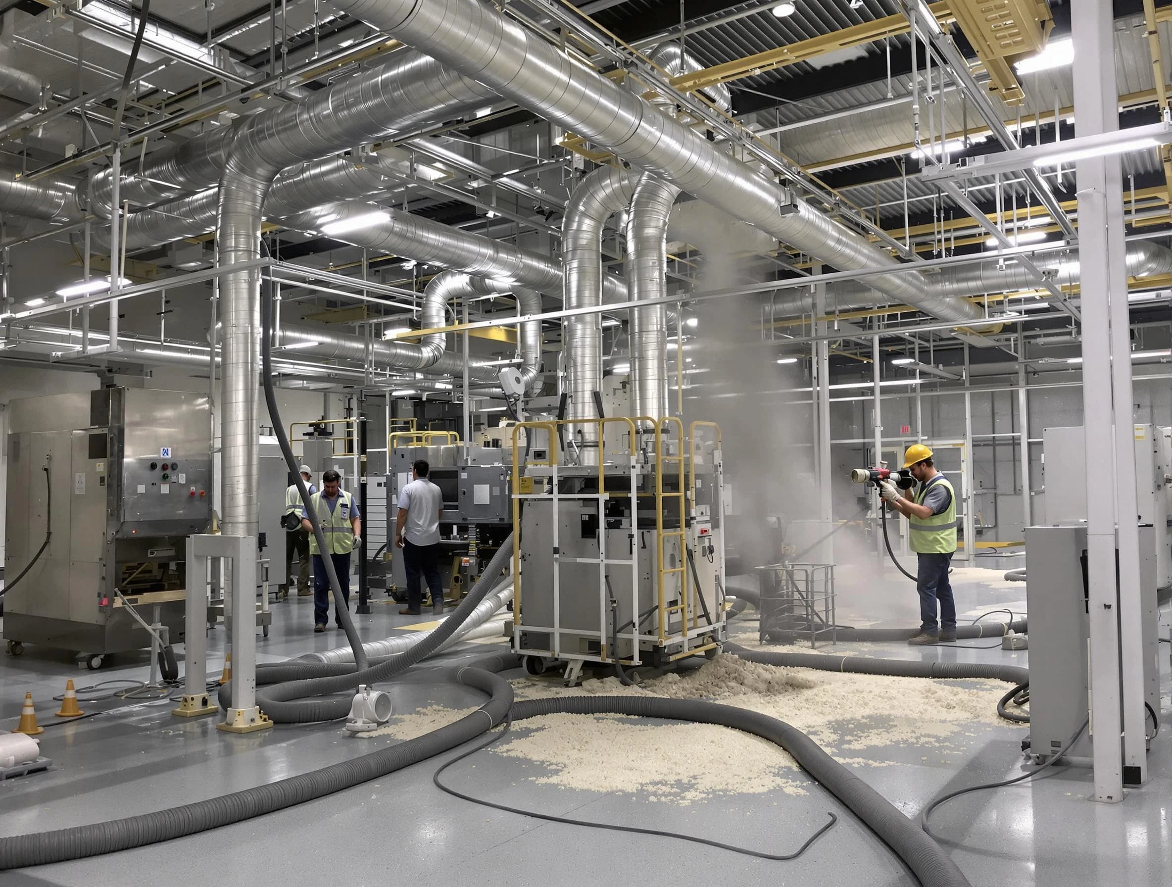 Heavy-duty industrial duct cleaning by Millcreek Air Duct Cleaning in Millcreek