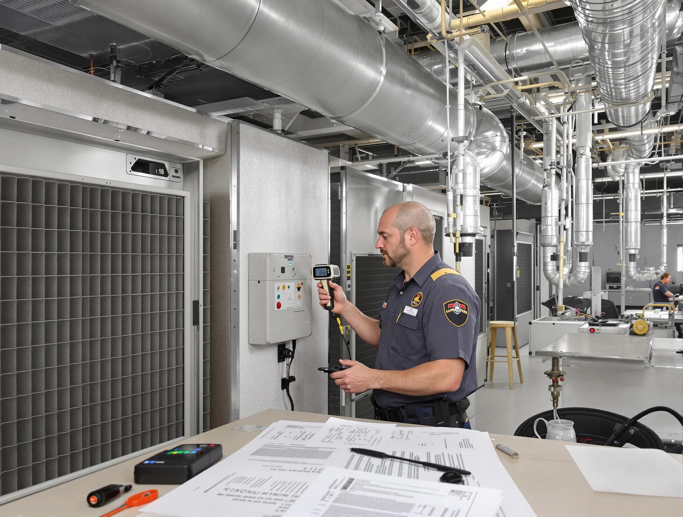 Professional filter system inspection by Millcreek Air Duct Cleaning in Millcreek