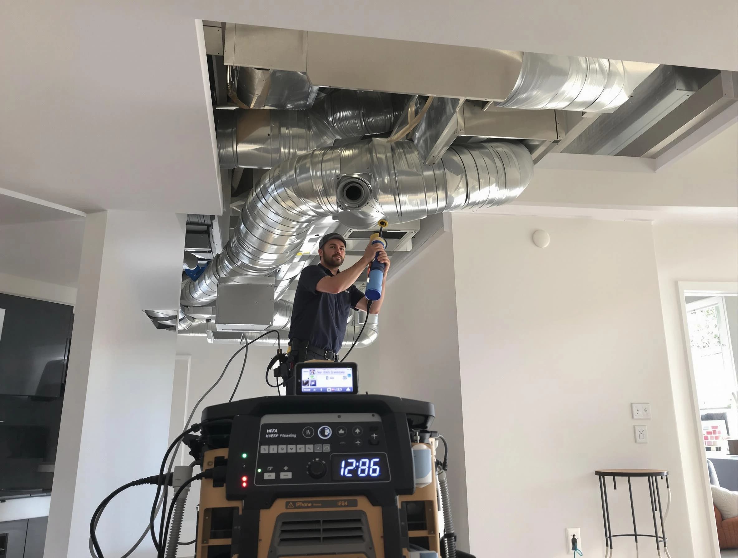 Advanced pure air duct cleaning by Millcreek Air Duct Cleaning in Millcreek