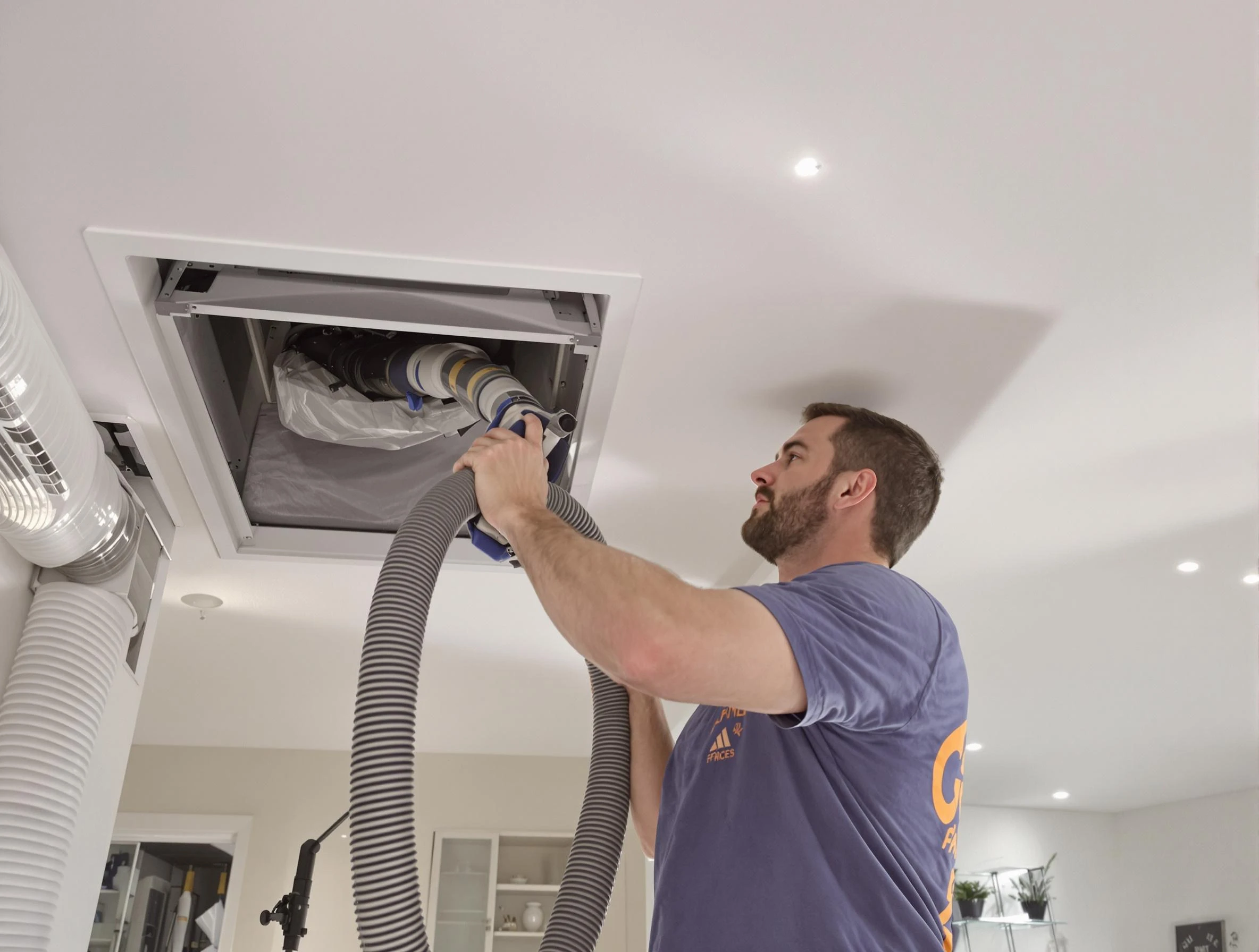 Precision indoor duct cleaning by Millcreek Air Duct Cleaning in Millcreek